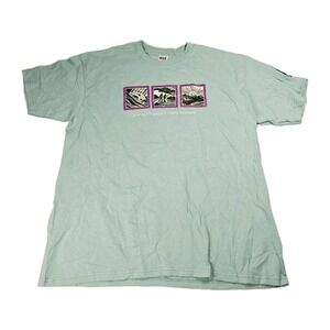 Anvil Umpqua Bank XL T-Shirt Graphic Tee Mens Outdoors Legend Cotton‎